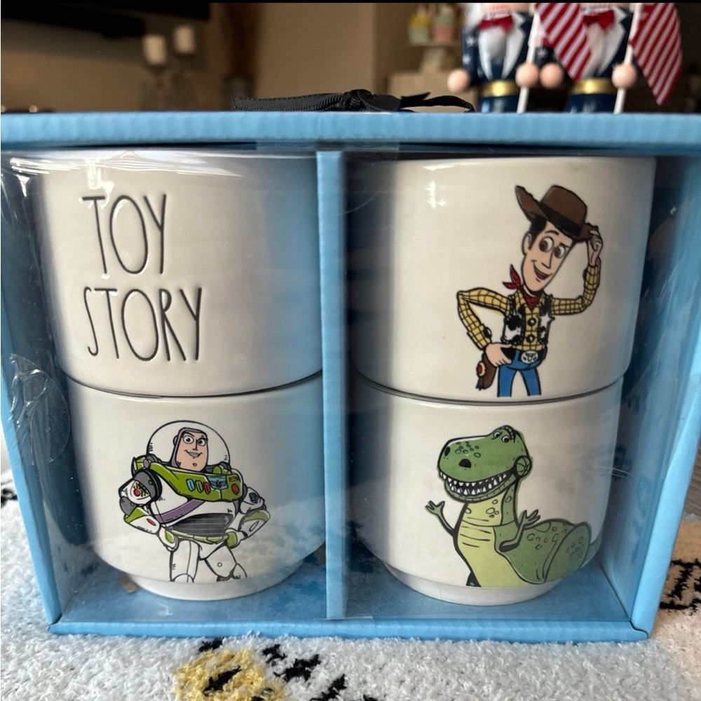 Rae Dunn Disney Pixar’s Toy Story Ramekins- Set of 4